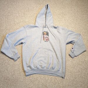 Champion Frank Ocean Blond Dennis Rodman Hoodie Sweatshirt Large Grey